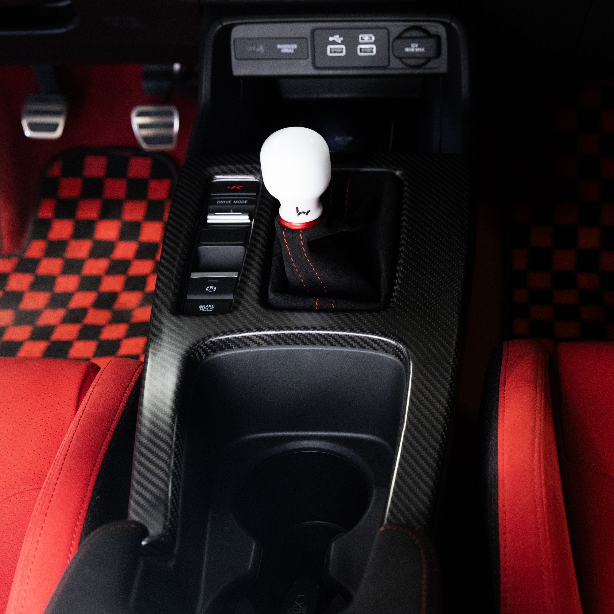 Create Carbon Dry Carbon FL5 Type R Center Console Cover