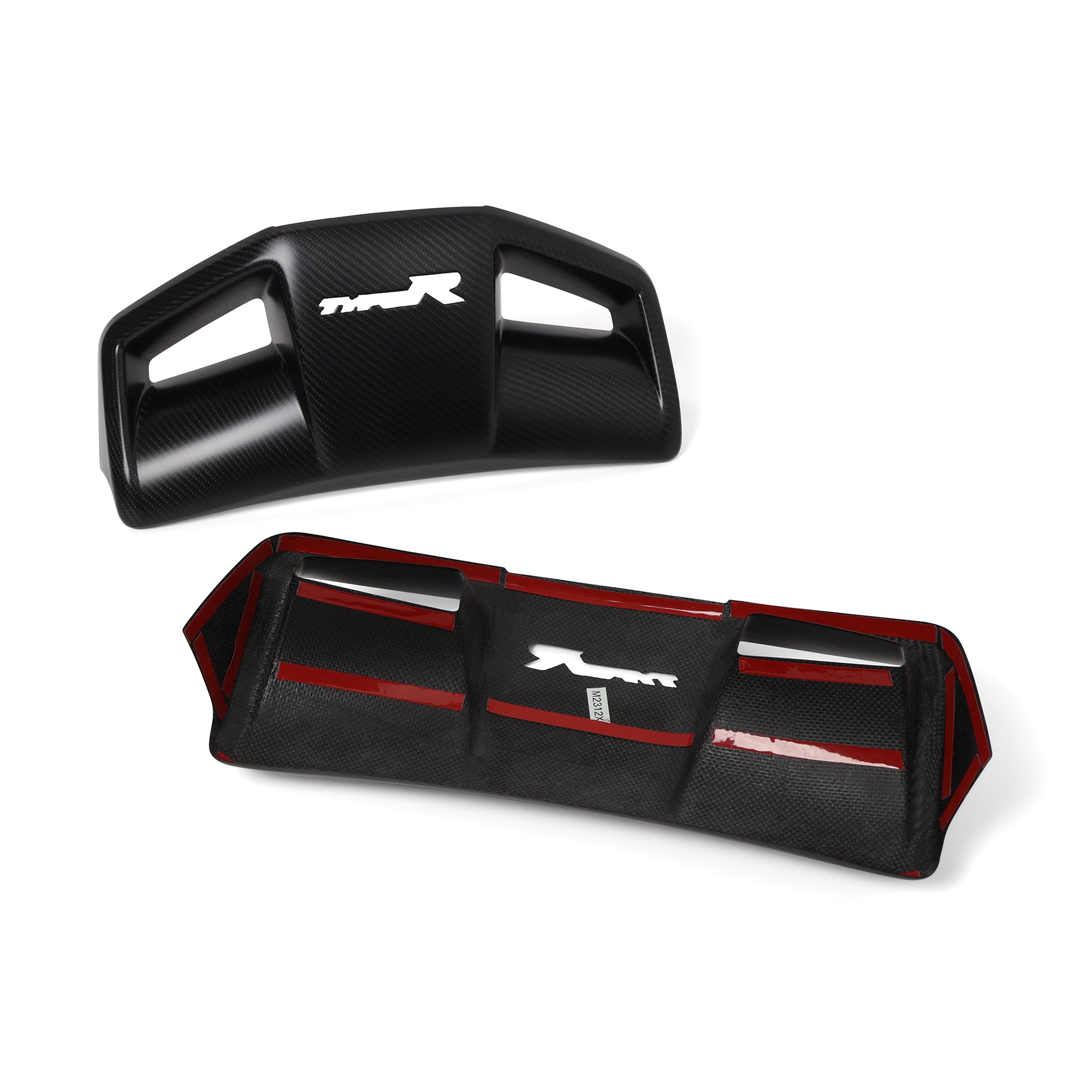 Create Carbon Dry Carbon FL5 Type R Front Seat Back Covers