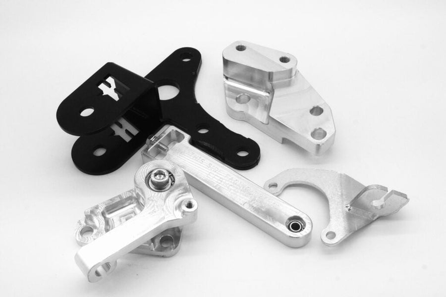 Hasport Performance Transmission Conversion Brackets & Lever Assembly (88-91 Civic/CRX)