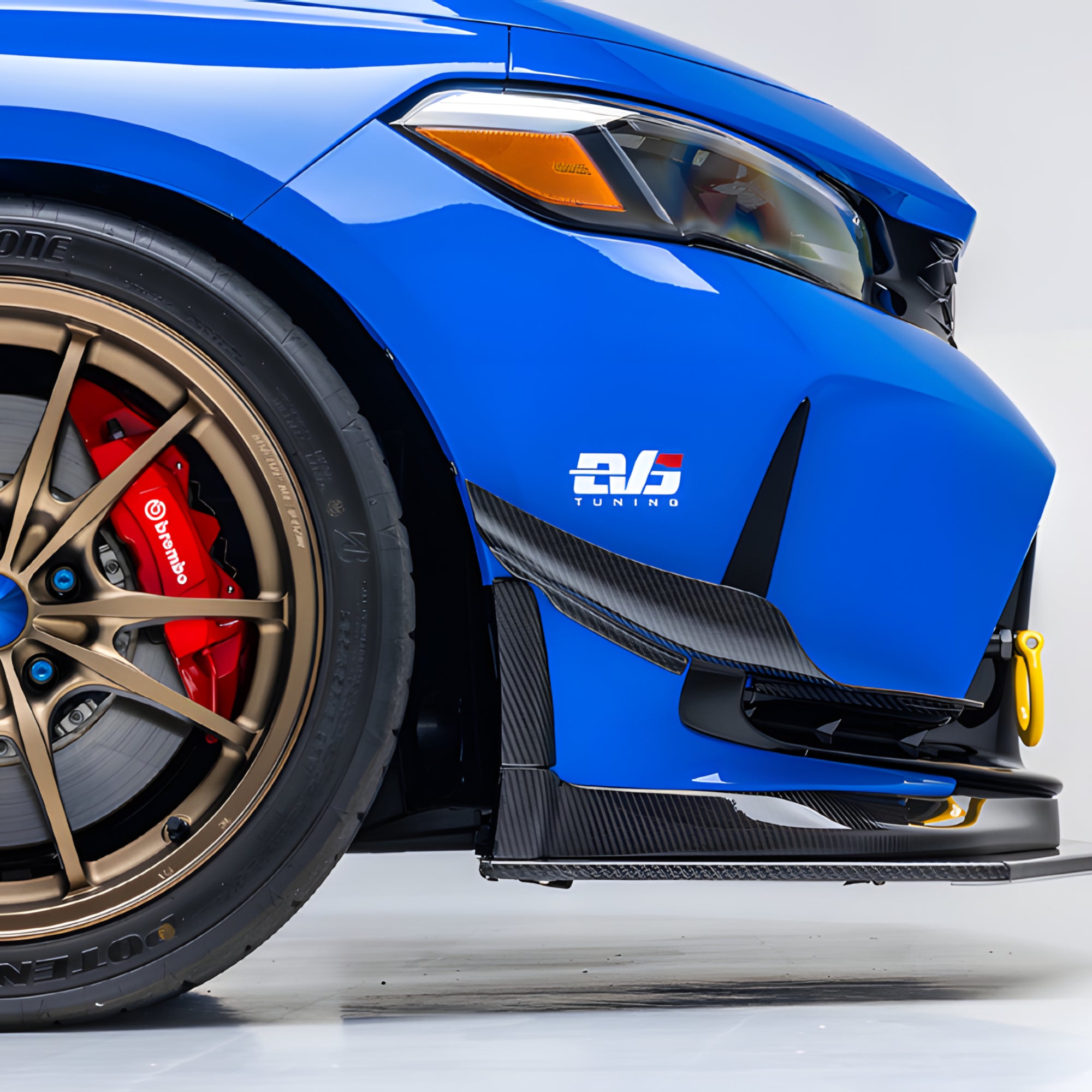 EVS Tuning Carbon Front Canards (FL5 Civic Type R)