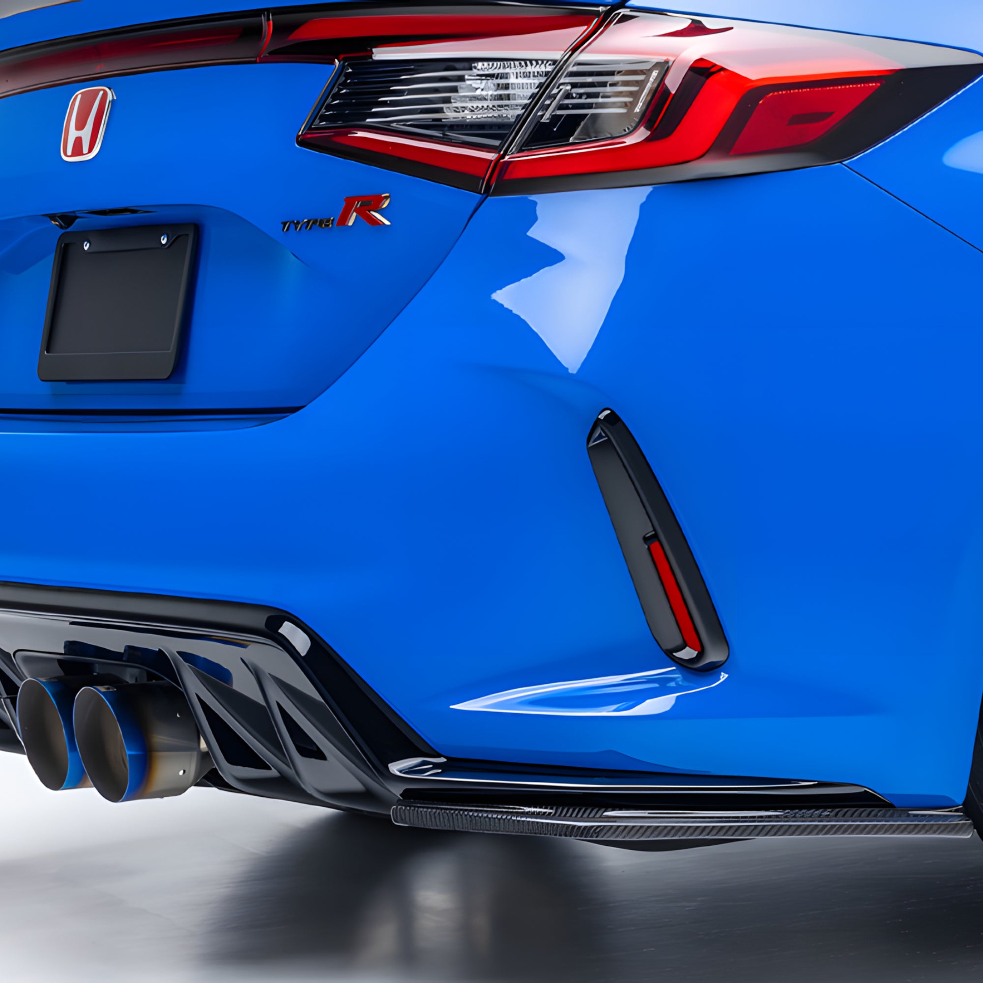 EVS Tuning Carbon Rear Side Fins (FL5 Civic Type R)