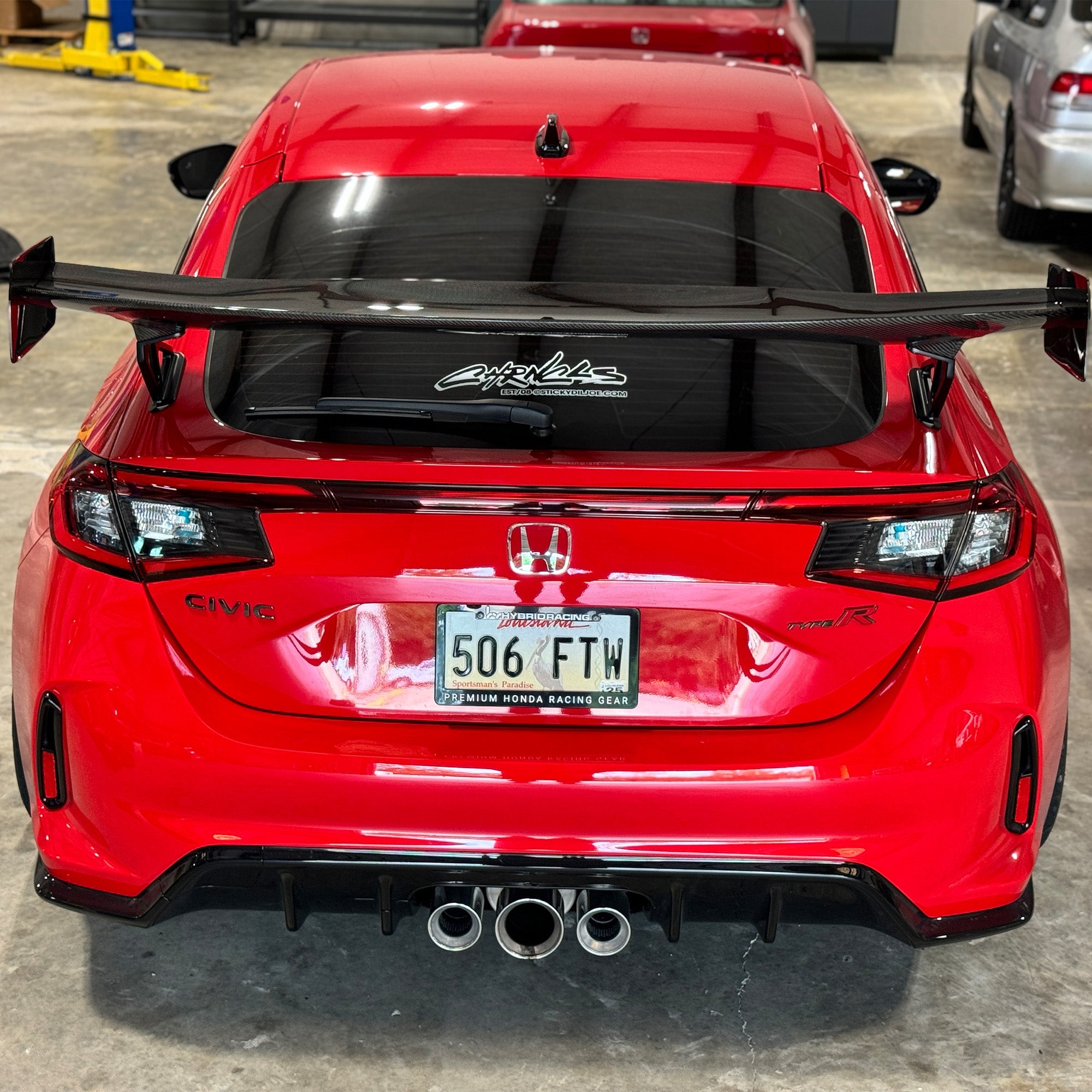 Garage Unique Carbon Fiber Rear Wing (23+ Civic Type-R)