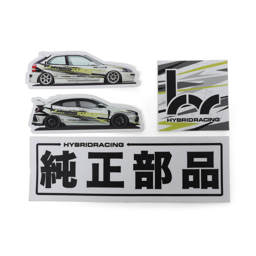Hybrid Racing Sticker Pack