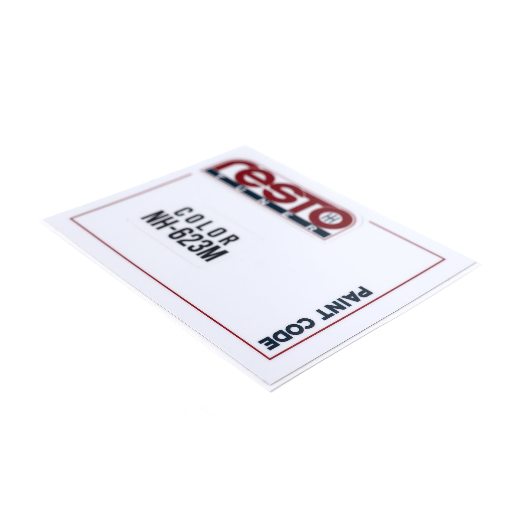 RestoTuner Honda Paint Code Replacement Decals