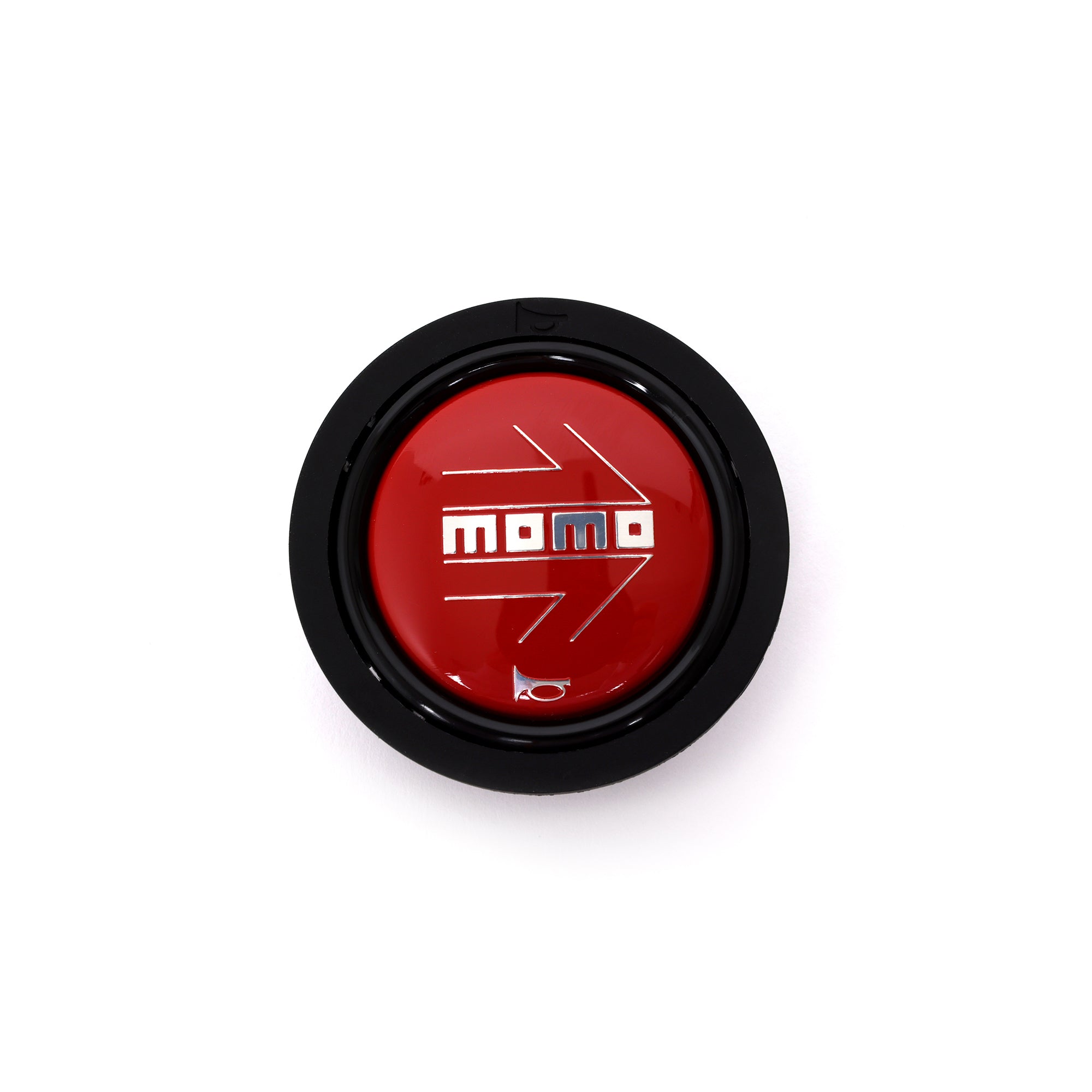 Momo Montecarlo Leather Steering Wheel 320 mm - Black/Red Stitch/Black Spokes