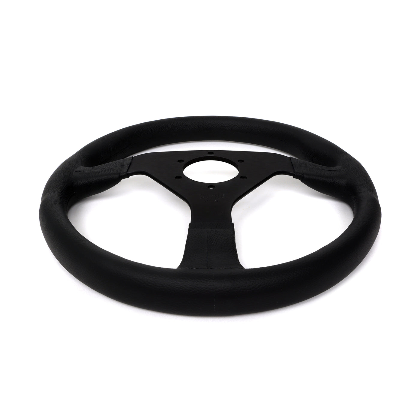 Momo MOD78 Leather Steering Wheel 320 mm - Black/Black Spokes