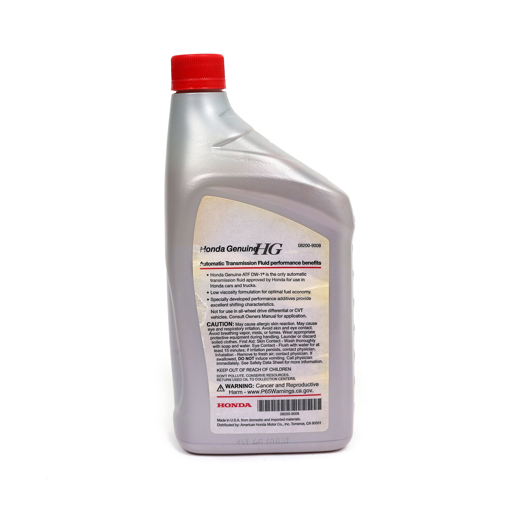 Honda Genuine Automatic Transmission Fluid 08200-9008