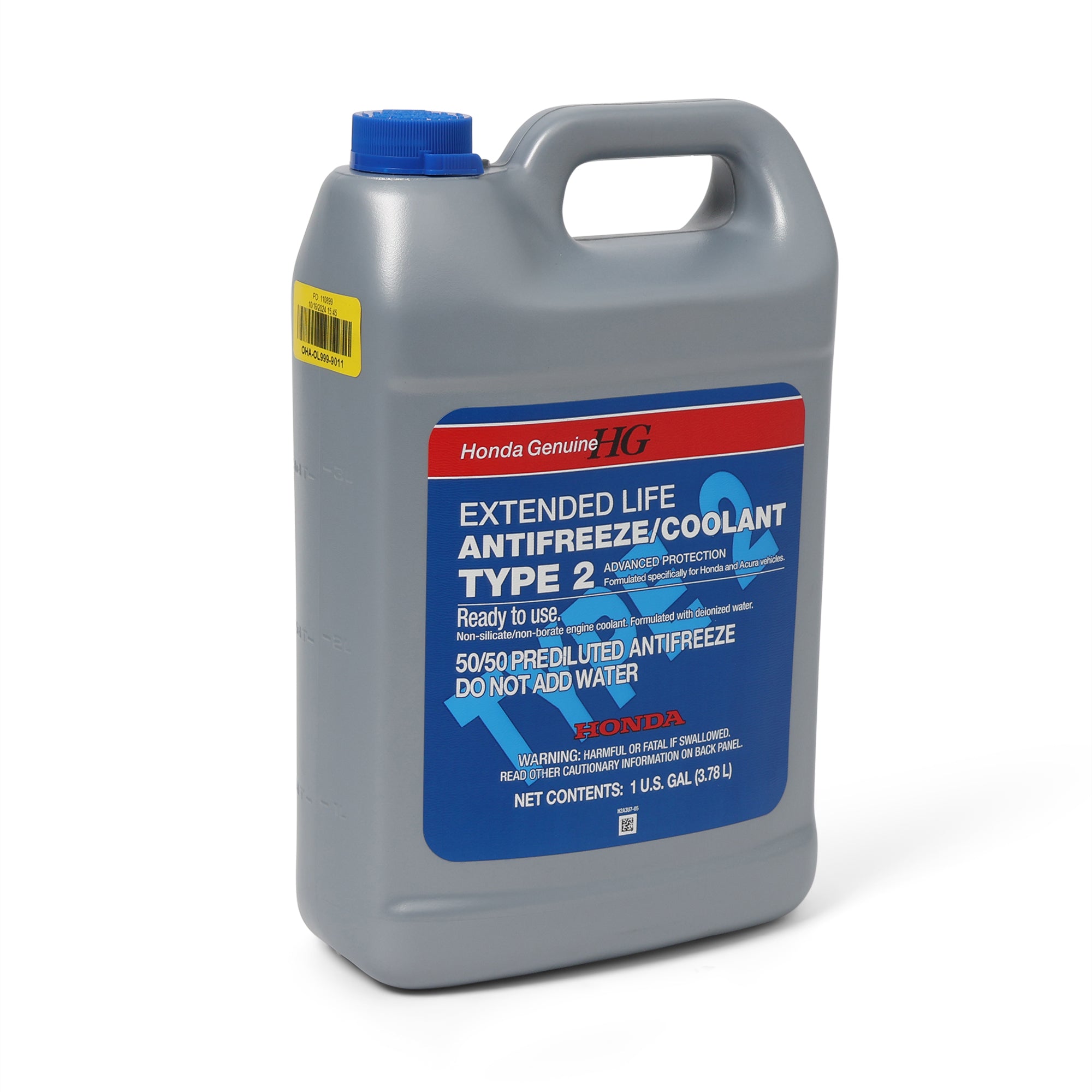 Honda Type 2 Anti-Freeze Engine Coolant OL999-09011