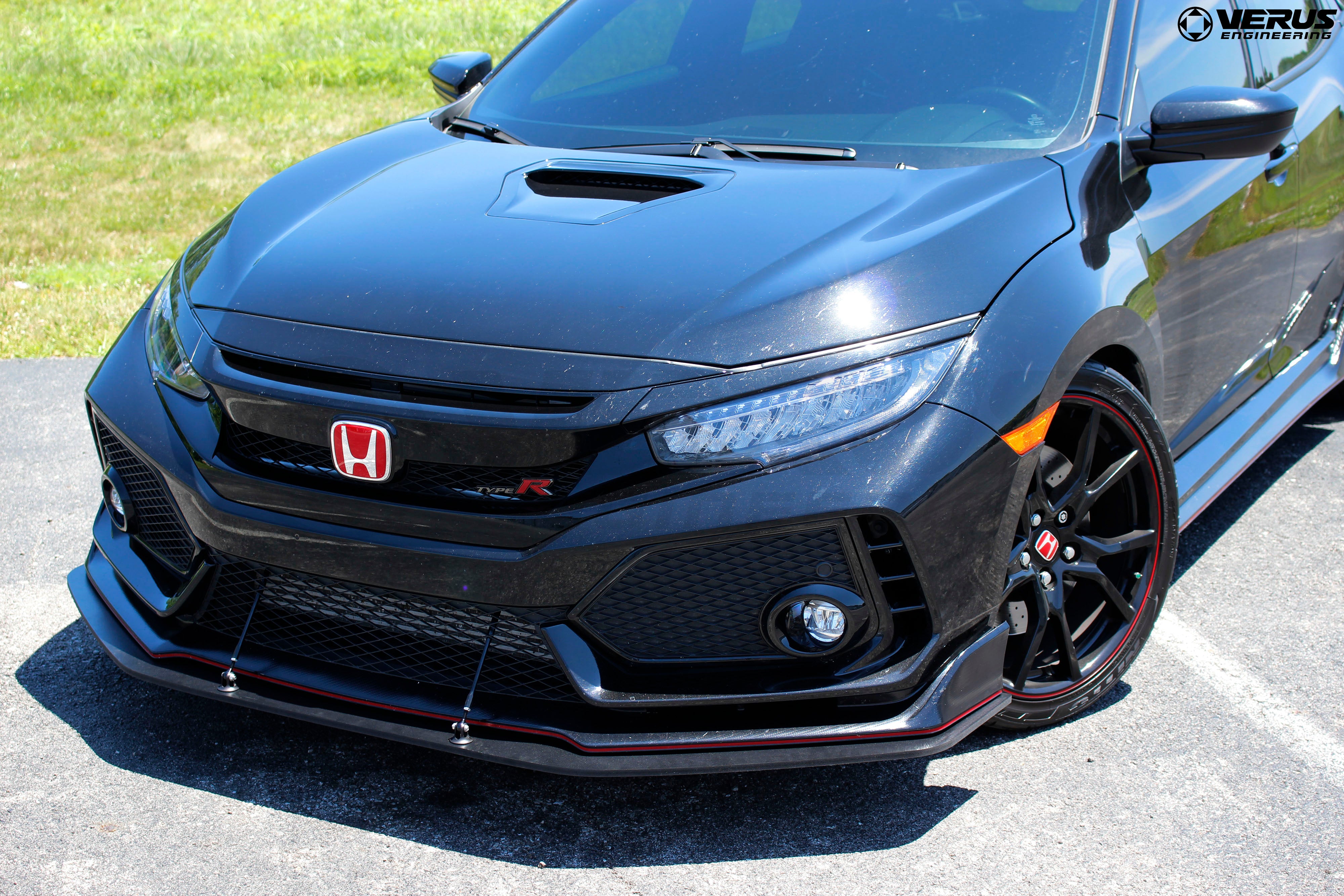 Verus Engineering Honda Civic Type R FK8 Front Splitter Kit