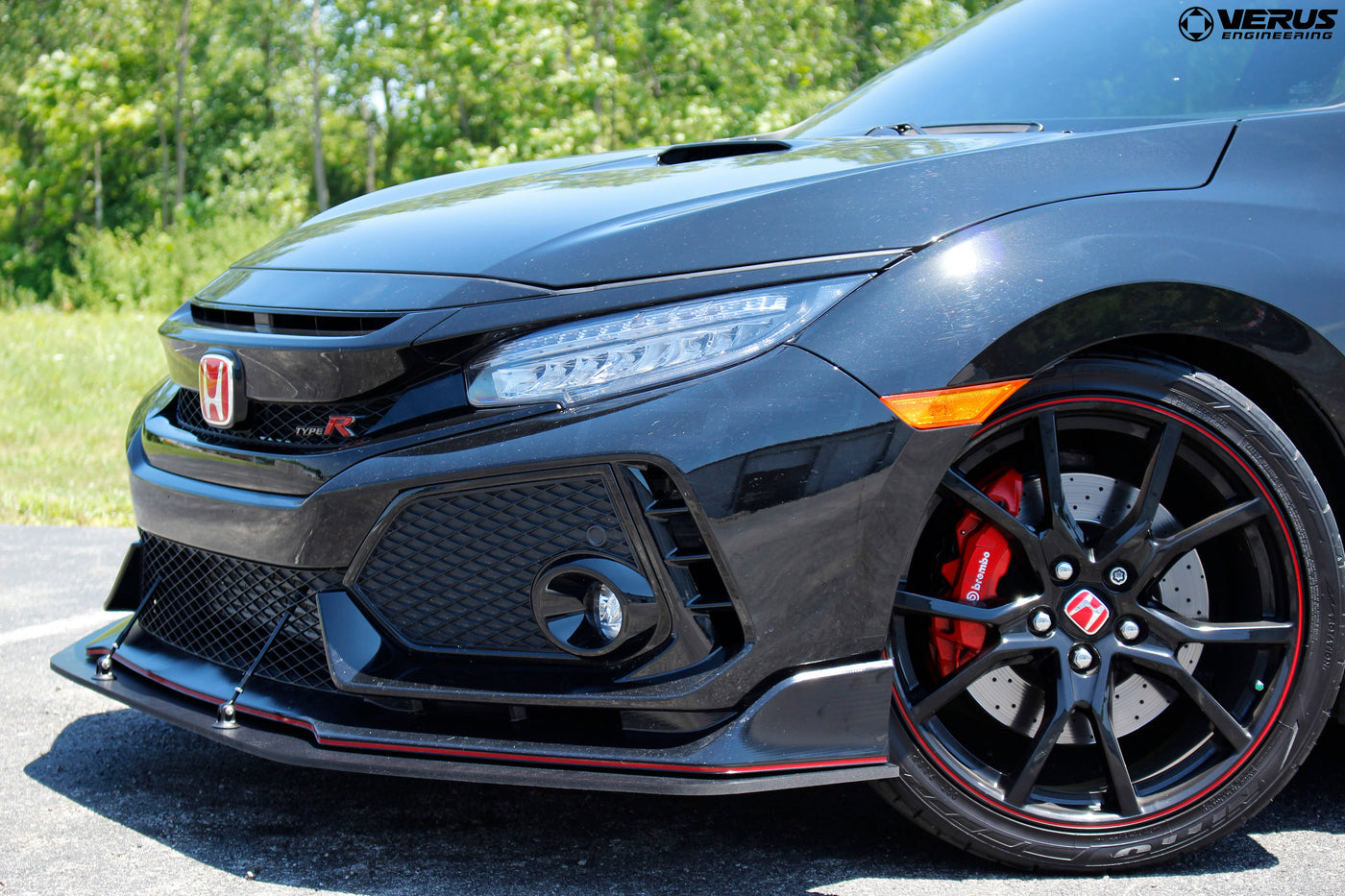 Verus Engineering Honda Civic Type R FK8 Front Splitter Kit