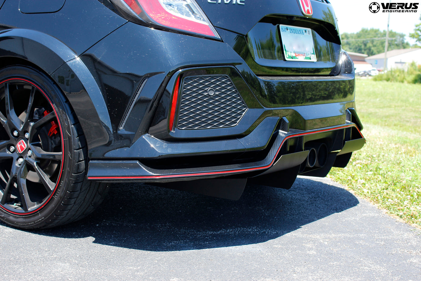 Verus Engineering Honda Civic Type R FK8 Rear Diffuser